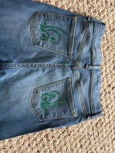 Load image into Gallery viewer, Custom Preciosa-Stoned Jeans