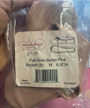 Load image into Gallery viewer, Revolution Style #120 Pink Ballet Full Sole Shoes