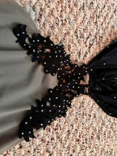 Load image into Gallery viewer, KELLE One-piece slip dress with custom rhinestoning (AS)