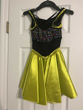 Load image into Gallery viewer, Yellow/Multicolor Sequin Costume