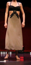 Load image into Gallery viewer, KELLE One-piece slip dress with custom rhinestoning (AS)