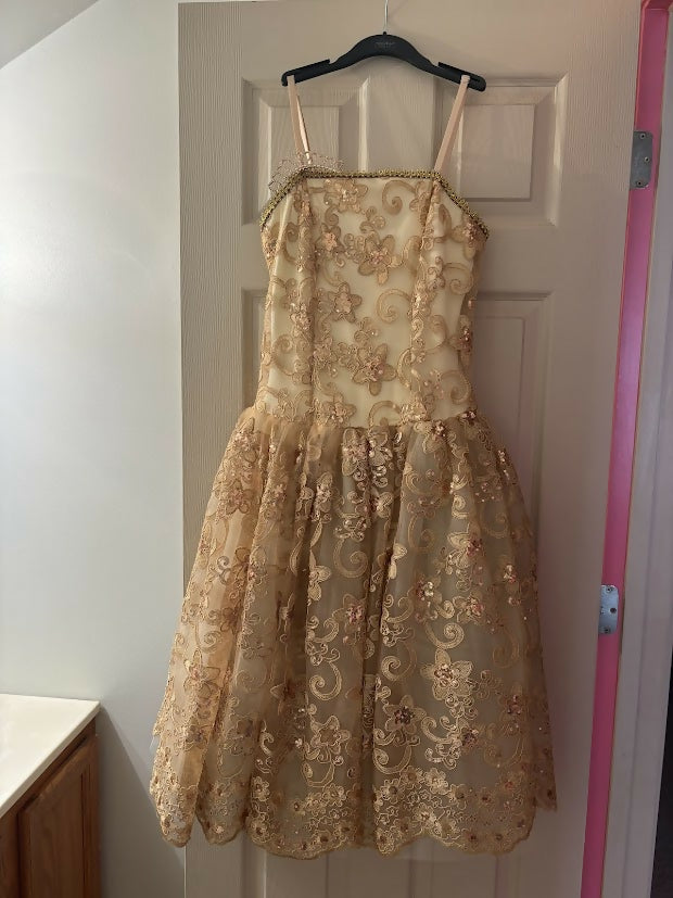 Elegant Gold Ballet Costume  Dancewear Closet, LLC