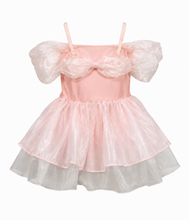 Load image into Gallery viewer, Pink Princess Sequin and Organza Dance Costume Dress