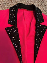 Load image into Gallery viewer, Hot Pink Suit Dripping with Rhinestones (CUSTOM)