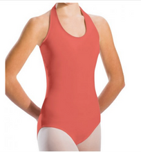 Load image into Gallery viewer, 2206 Zip-Front Mock-T High-Cut Leotard