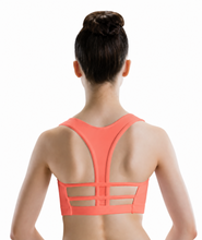 Load image into Gallery viewer, 3060 Pinch Front Racerback 3 Strap Bra Top