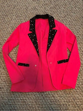 Load image into Gallery viewer, Hot Pink Suit Dripping with Rhinestones (CUSTOM)