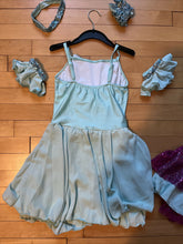 Load image into Gallery viewer, Blue And Pink Sequin Dance Costume Child Large