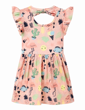 Load image into Gallery viewer, Free Style Revolution Pink Ruffle-Sleeve Dress