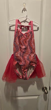 Load image into Gallery viewer, Weissman Hot Pink Sequin Tutu Dance Leotard