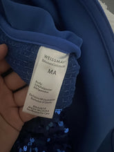 Load image into Gallery viewer, WEISSMAN: ROYAL BLUE SEQUIN HIP-HOP COSTUME