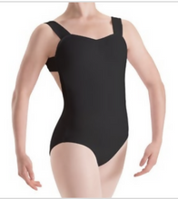 Load image into Gallery viewer, 2664 Pinch Front X Back Wide Strap Leotard