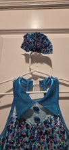 Load image into Gallery viewer, Curtain Call Sparkling Aqua Sequin Tutu Dance Costume for Kids