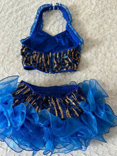 Load image into Gallery viewer, Vibrant Blue Jazz Costume