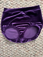 Load image into Gallery viewer, 2 Piece Purple Velvet Costume