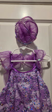 Load image into Gallery viewer, Weissman Purple Sequin Tulle Dance Costume with Matching Headpiece