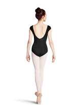 Load image into Gallery viewer, MJ7194 Jozette Weave Detail Cap-Sleeve Leotard