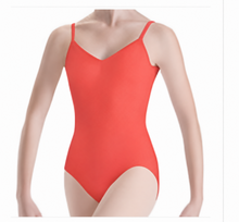 Load image into Gallery viewer, 2521 Pinch Front/Back Low Back Cami Leotard