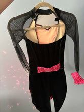 Load image into Gallery viewer, Black and Sparkly Pink One Piece PUMPERS Costume