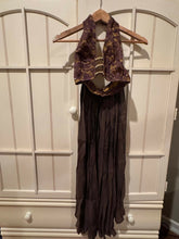 Load image into Gallery viewer, Like new Brown & Gold Lyrical Costume