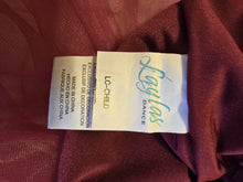 Load image into Gallery viewer, Layla's Sequin Floral v-neck top with tulle, Shin length tutu, size LC