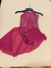 Load image into Gallery viewer, Girls Lyrical / Contemporary Dance Costume Burgundy - Size Child MC Weissman Survive
