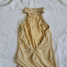 Load image into Gallery viewer, gold leotard