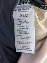 Load image into Gallery viewer, Weissman Black Biketard