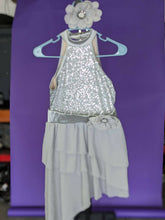 Load image into Gallery viewer, Weissman Silver Lyrical Dress