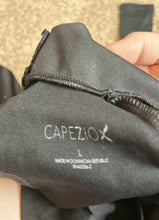 Load image into Gallery viewer, Capezio Large-xLarge long sleeve turtleneck leotard in Black