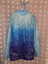 Load image into Gallery viewer, Girls Weissman “Lost it to Trying” Sequin Longsleeve Biketard Dance Costume (L)