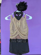 Load image into Gallery viewer, Weissman Mocha and Black Biketard