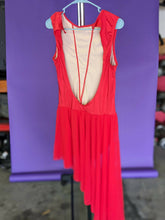 Load image into Gallery viewer, Weissman Red Lyrical Dress (Broken Clasp)
