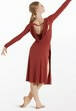 Load image into Gallery viewer, WEISSMANS Midi Matte Jersey Dress - Paprika - Medium Adult - "Closure"