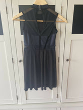 Load image into Gallery viewer, Black leotard /w connected half black skirt