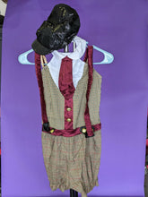 Load image into Gallery viewer, Weissman Plaid Newsie Short Costume