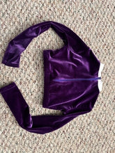 Load image into Gallery viewer, 2 Piece Purple Velvet Costume

