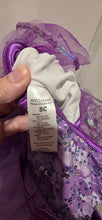 Load image into Gallery viewer, Weissman Purple Sequin Tulle Dance Costume with Matching Headpiece

