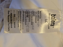 Load image into Gallery viewer, White skirt, sheer with bottom brief and lace elastic waistband, size LC
