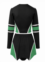 Load image into Gallery viewer, Emerald Spirit Cheer Costume by Balera
