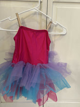 Load image into Gallery viewer, Hot pink and multi colored tutu hip hop costume
