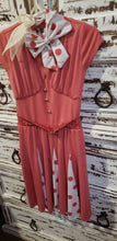 Load image into Gallery viewer, Weismann rose colored dress costume
