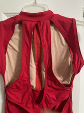 Load image into Gallery viewer, Baltogs Adult Medium Red Front-zip Leotard
