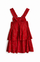 Load image into Gallery viewer, Ruby Razzle – Kelle’ Red Sparkle Dance Top
