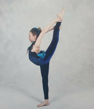 Load image into Gallery viewer, leotard/blue contortion costume
