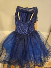 Load image into Gallery viewer, Laylas Navy Tank Style Tutu Dress, size LC
