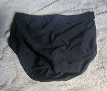 Load image into Gallery viewer, black lace top with black bottoms, it was used as a jazz costume.
