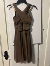 Load image into Gallery viewer, Brown contemporary leotard dress
