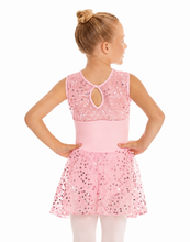 Load image into Gallery viewer, 05457 Tank Mesh Skirt Leotard Dress
