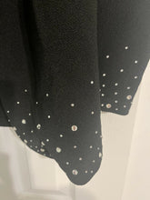 Load image into Gallery viewer, Black Costume Jacket with Rhinestones
